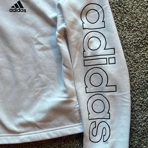 Adidas Women’s Crop Quarter Zip Fleece - Picture 5 of 7